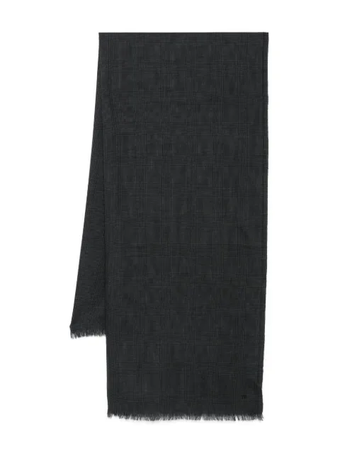 TOM FORD Prince of Wales-check scarf