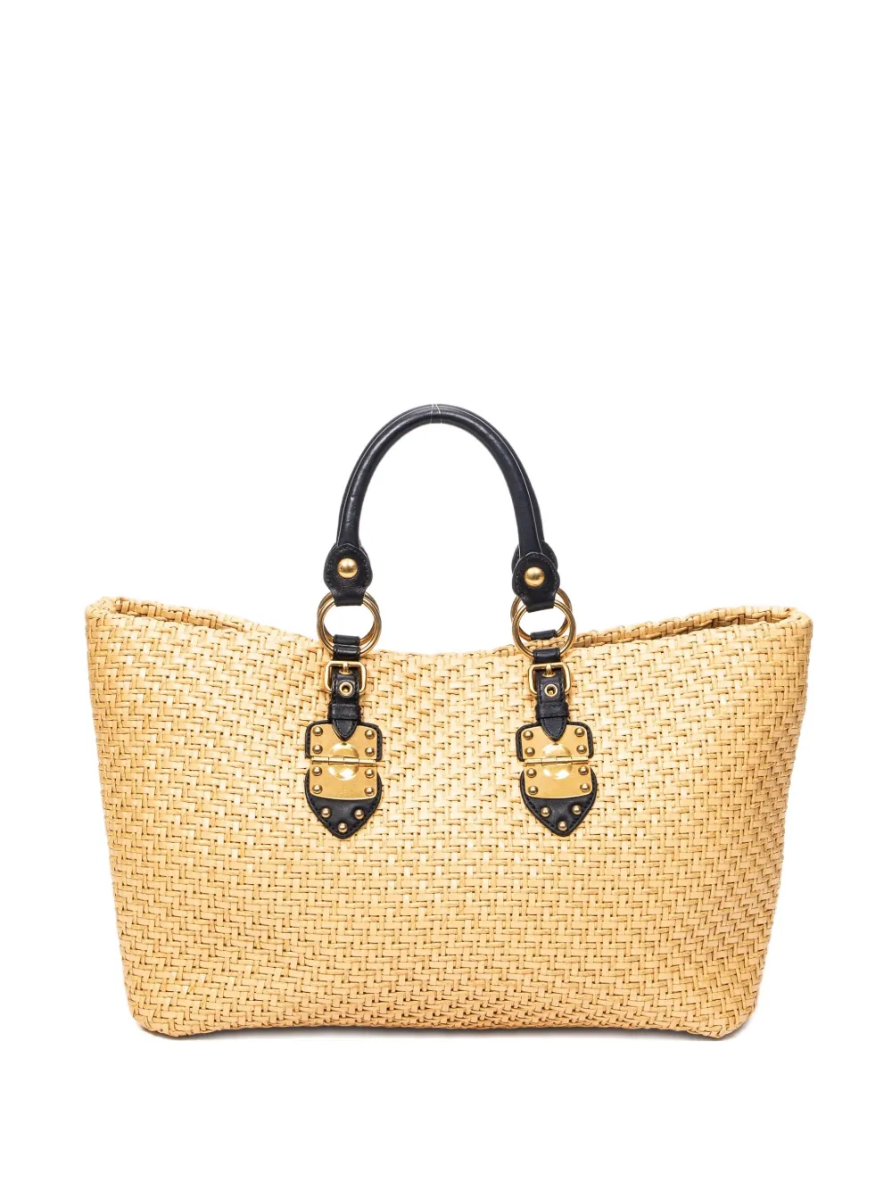 Miu Miu Pre-Owned tote entretejida | Estilos de archivo | Image 2