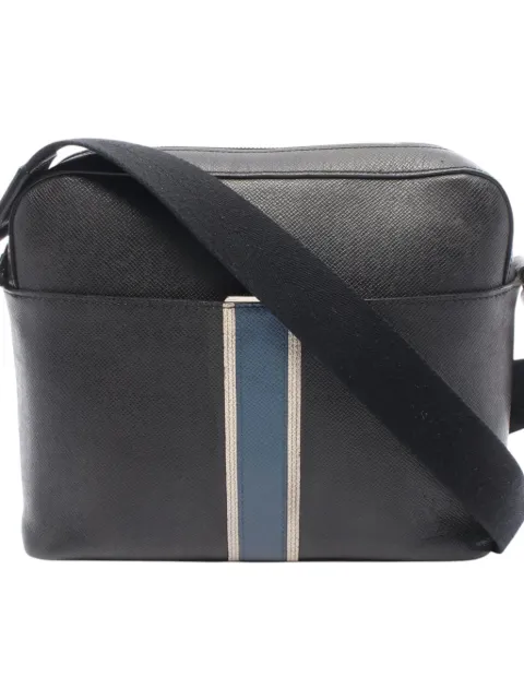 Louis Vuitton Pre-Owned 2017 Taiga Striped Anton Messenger PM crossbody bag