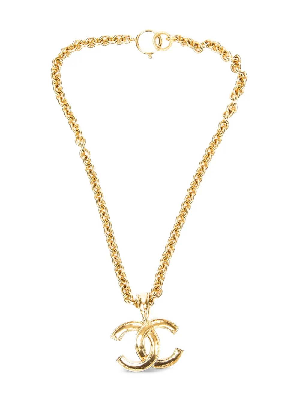 CHANEL Pre-Owned Collana CC 1990 - Oro