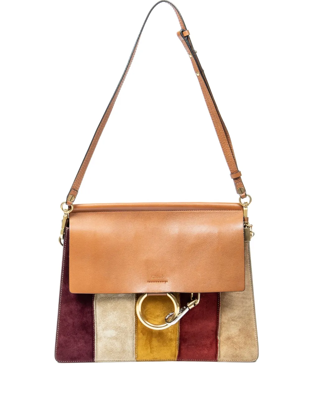 Chloé Pre-Owned Borsa a spalla Faye - Marrone