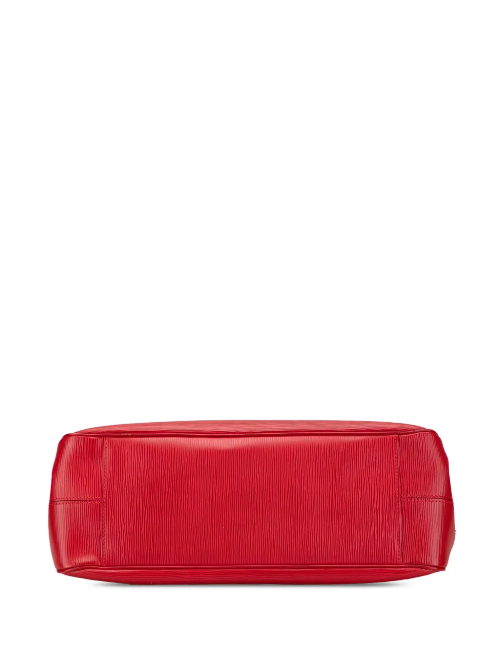 Pre-owned Louis Vuitton 2006 Epi Passy Gm Handbag In Red