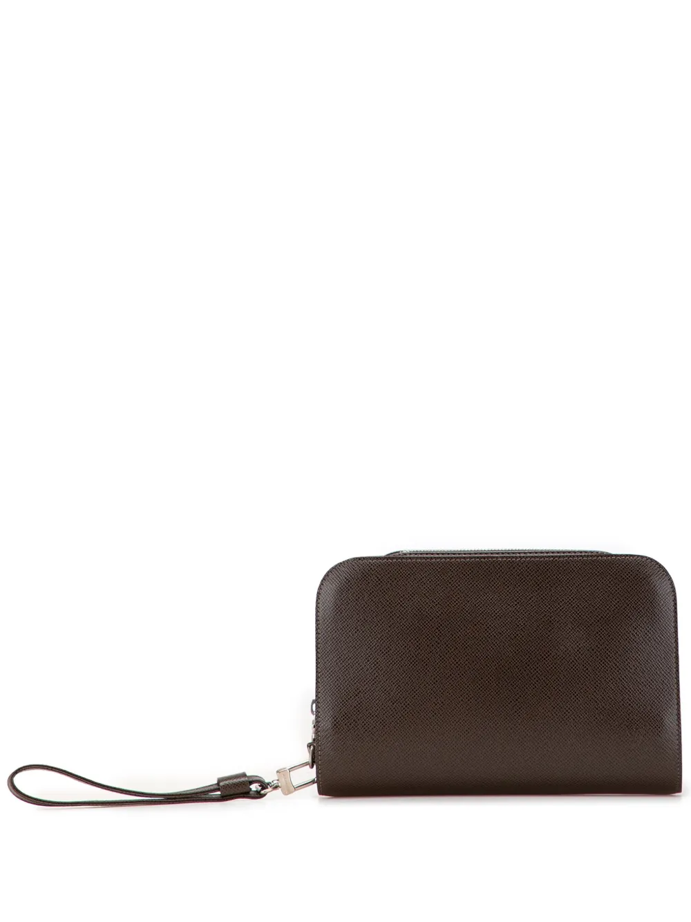Louis Vuitton Pre-Owned 2004 Taiga Pochette Baikal clutch bag - ブラウン Louis Vuitton Pre-Owned 2004 Taiga Pochette Baikal clutch bag - ブラウン