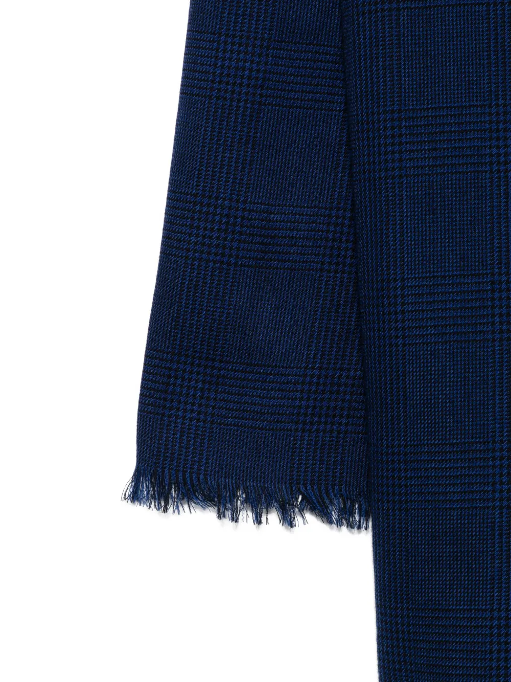 TOM FORD Prince of Wales sjaal Blauw