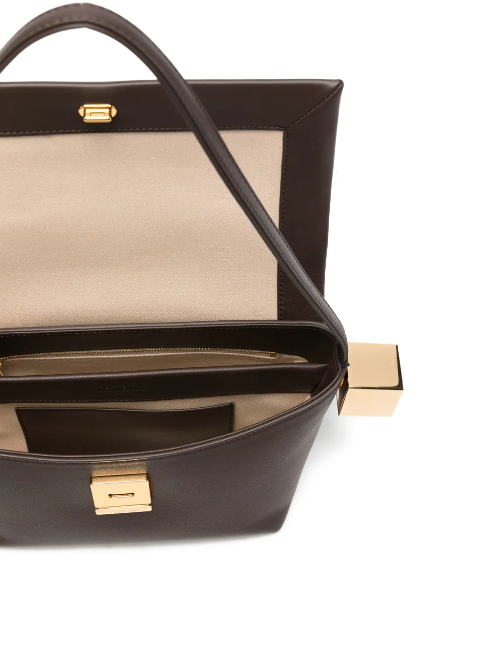 Jacquemus Le Rond Carré Tote Bag In Brown