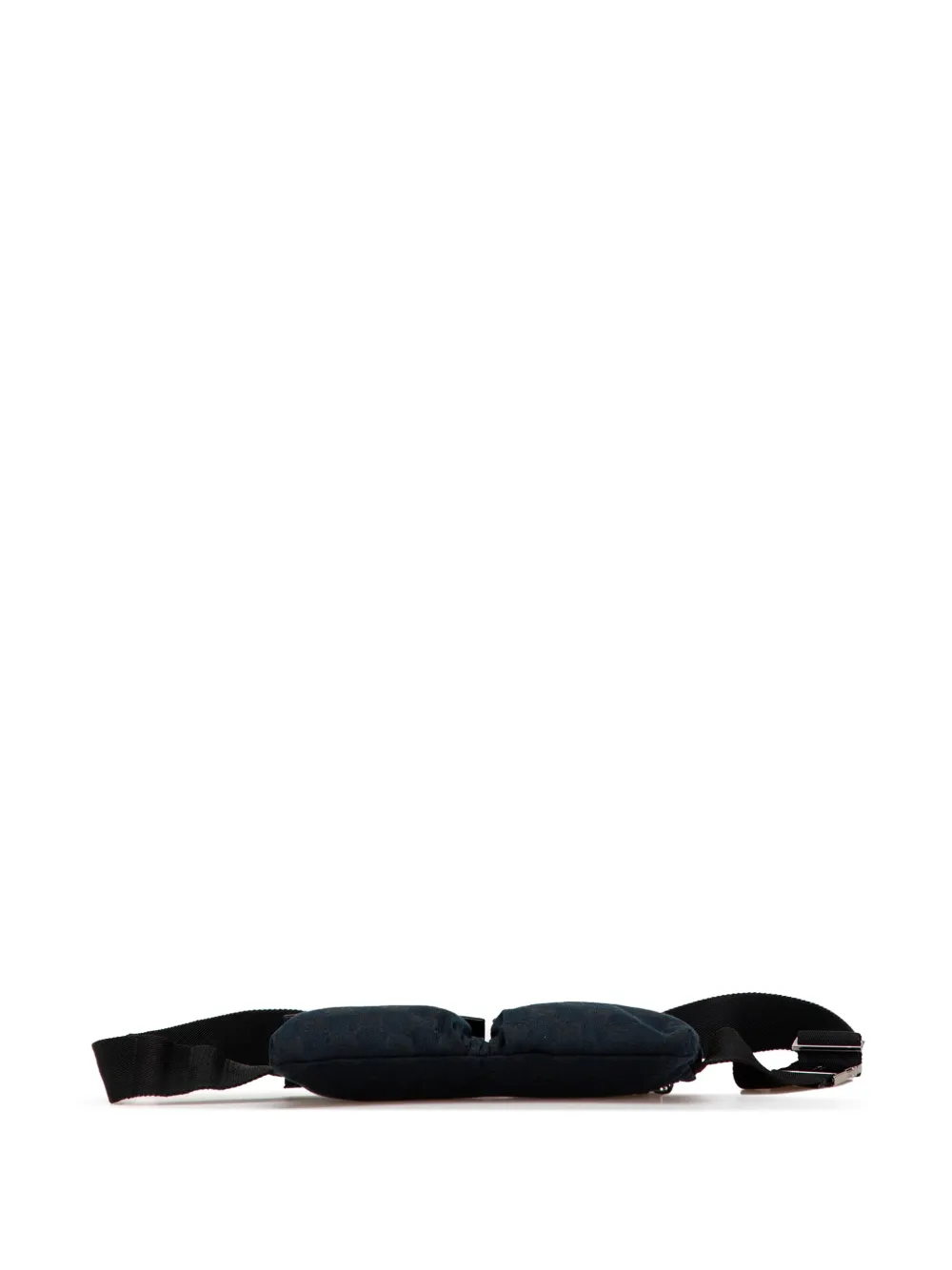 2000-2015 Gg Canvas Double Pocket Belt Bag