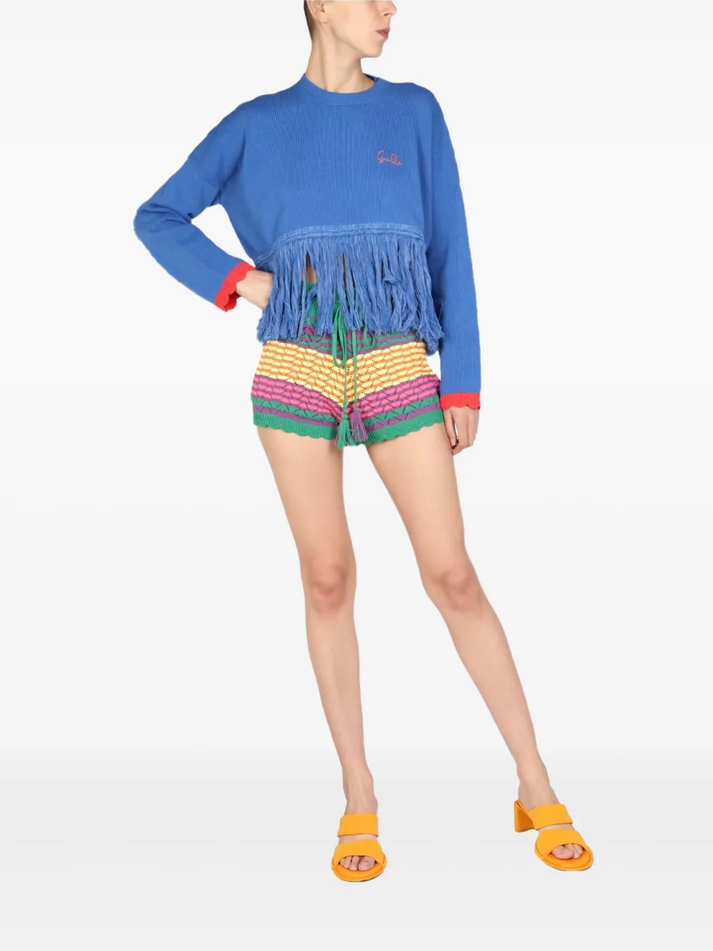 Gallo suéter con flecos | Suéteres | Image 2