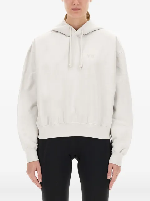 Y-3 suéter tejido con capucha