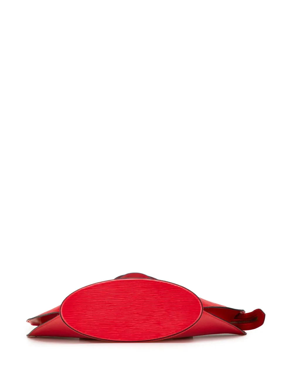 Pre-owned Louis Vuitton 1995 Epi Saint Jacques Pm Short Strap Handbag In Red