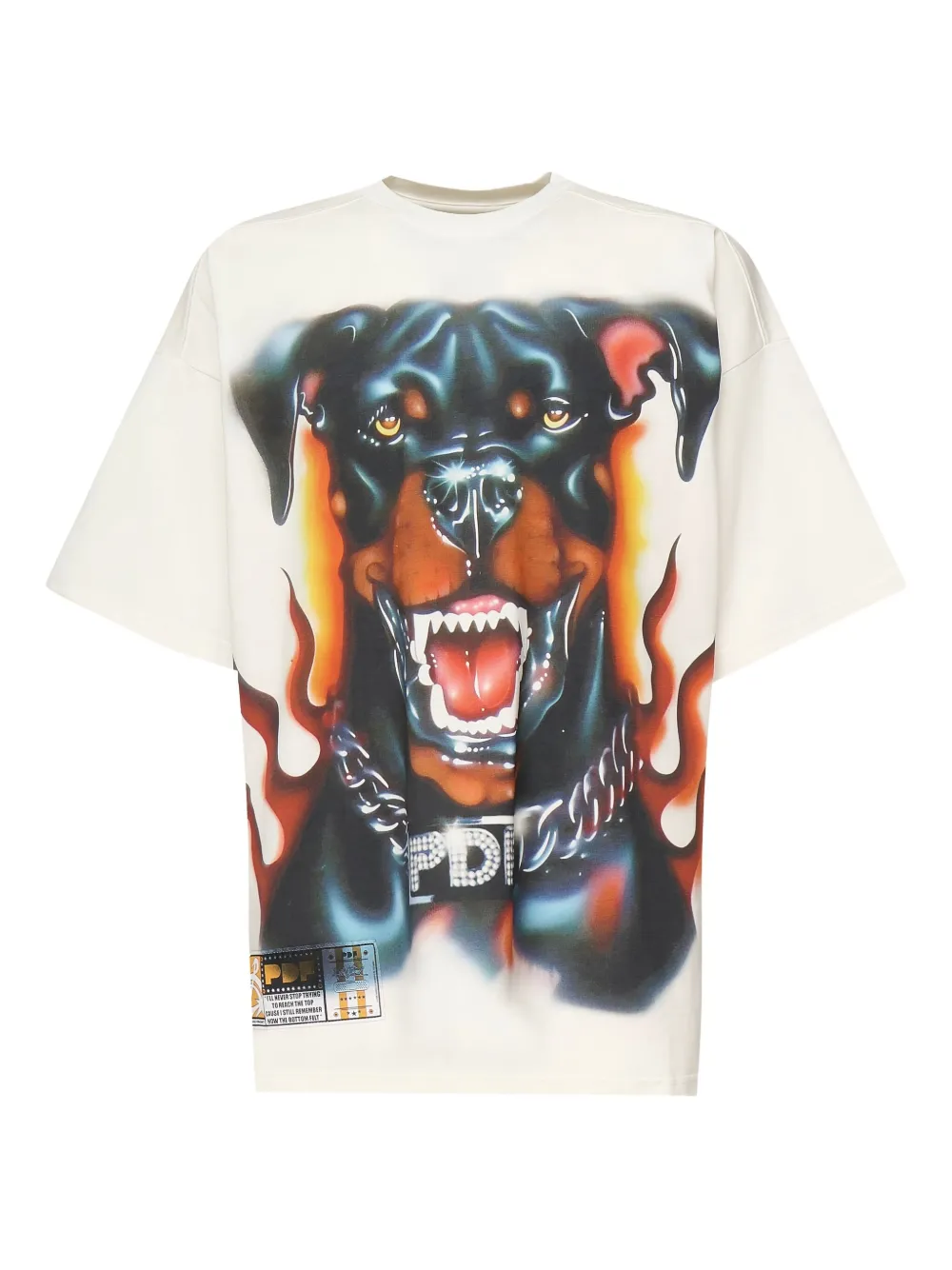 Pdf Channel The Boy Rottweiler Print T-shirt In Animal Print
