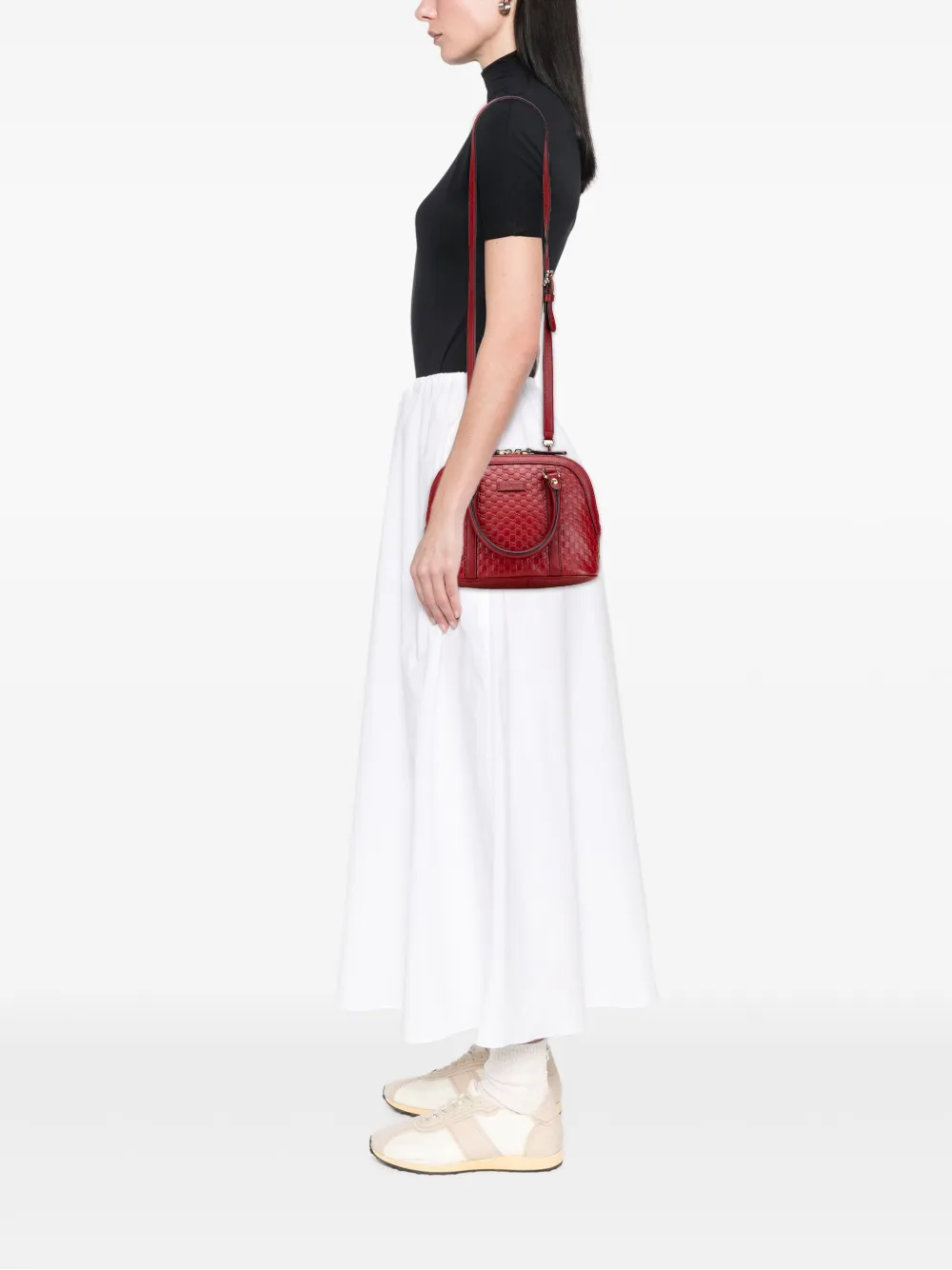 Gucci Pre-Owned 2016-2025 Mini Microguccissima Dome satchel | Pre-Owned | Image 2