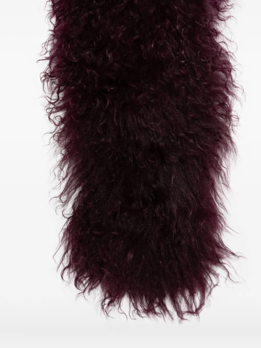 Prada curly scarf - Rood