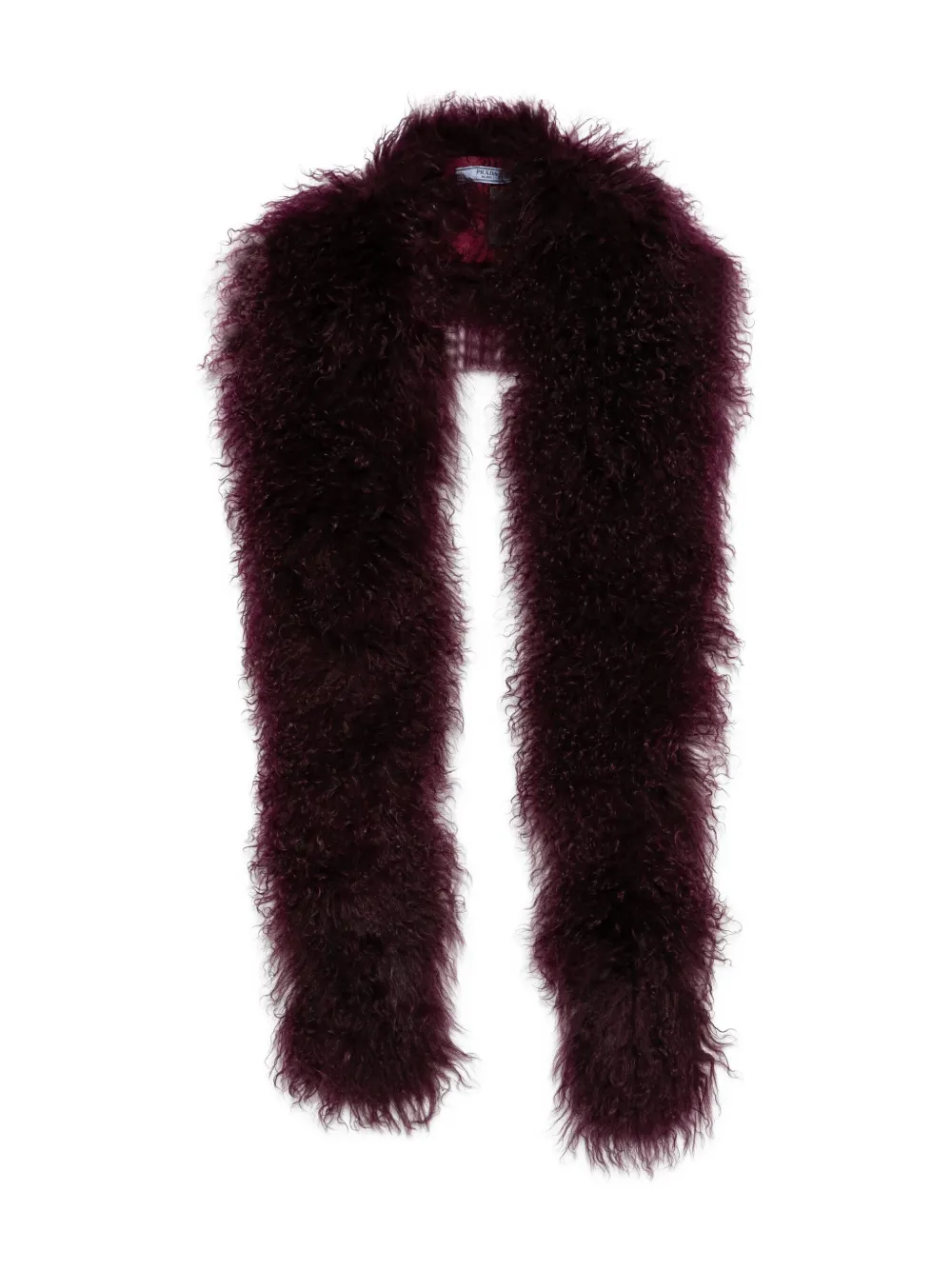 Prada mascada rizada | rojo | Image 1