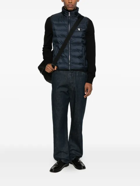 Prada Linea Rossa zip-up padded gilet