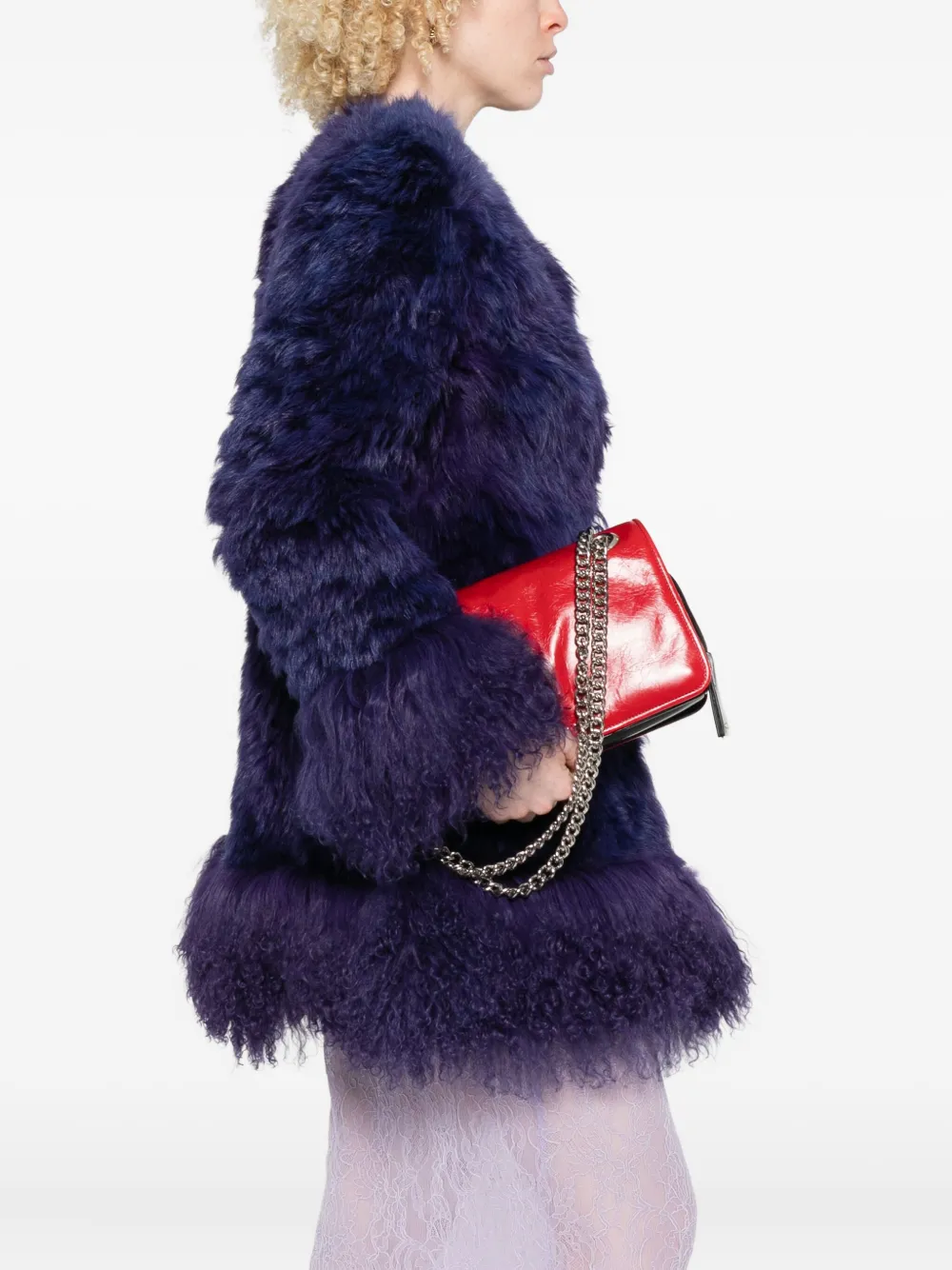 Miu Miu Club schoudertas - Rood