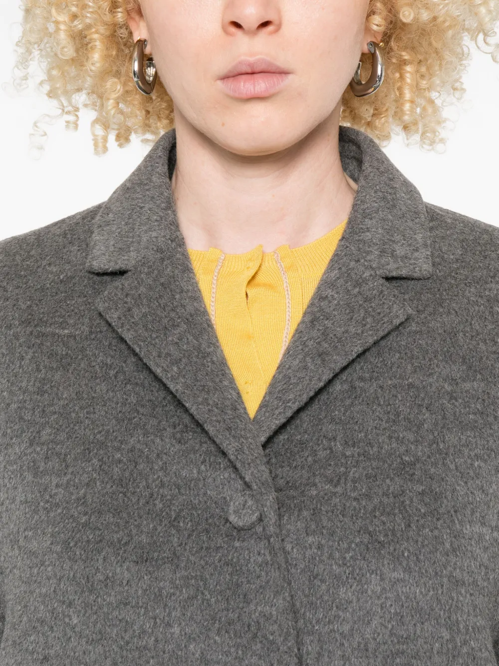 Prada Jas met cropped mouwen Grijs