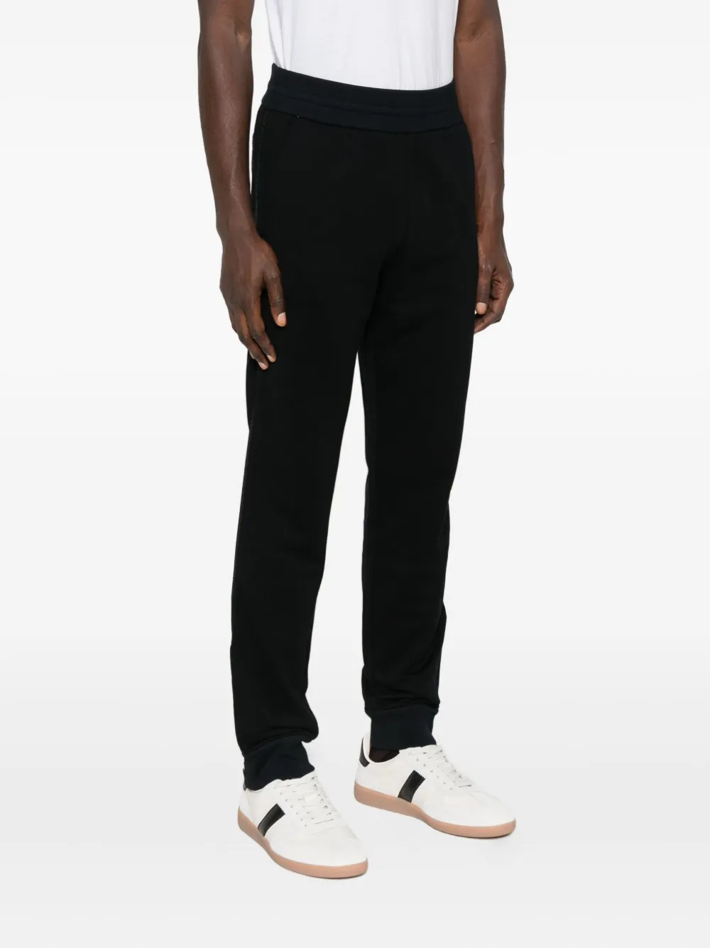 Prada Linea Rossa Trainingsbroek met elastische tailleband Zwart