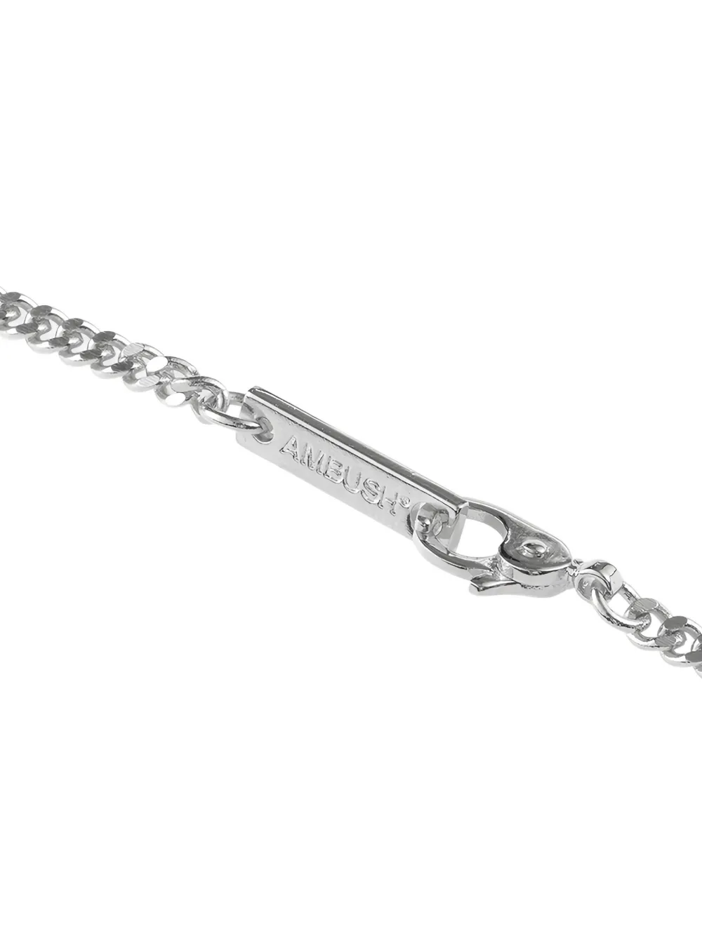 Ambush Lighter-case Curb-chain Necklace In Green