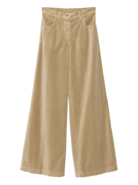 ASPESI wide-leg velvet trousers
