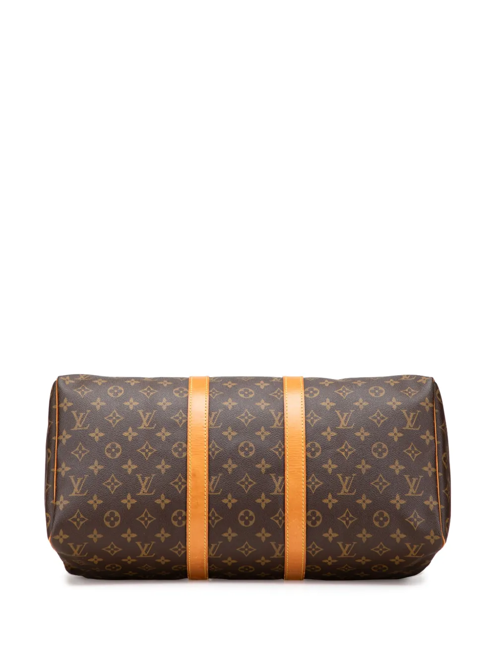 Pre-owned Louis Vuitton 1994 Monogram Keepall 45 Travel Bag In Brown