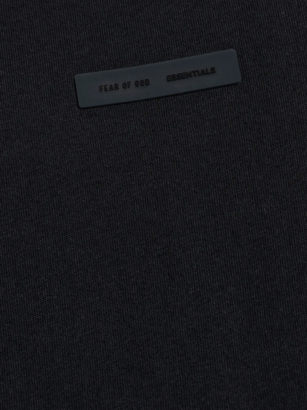 FEAR OF GOD ESSENTIALS logo-plaque tank top Zwart