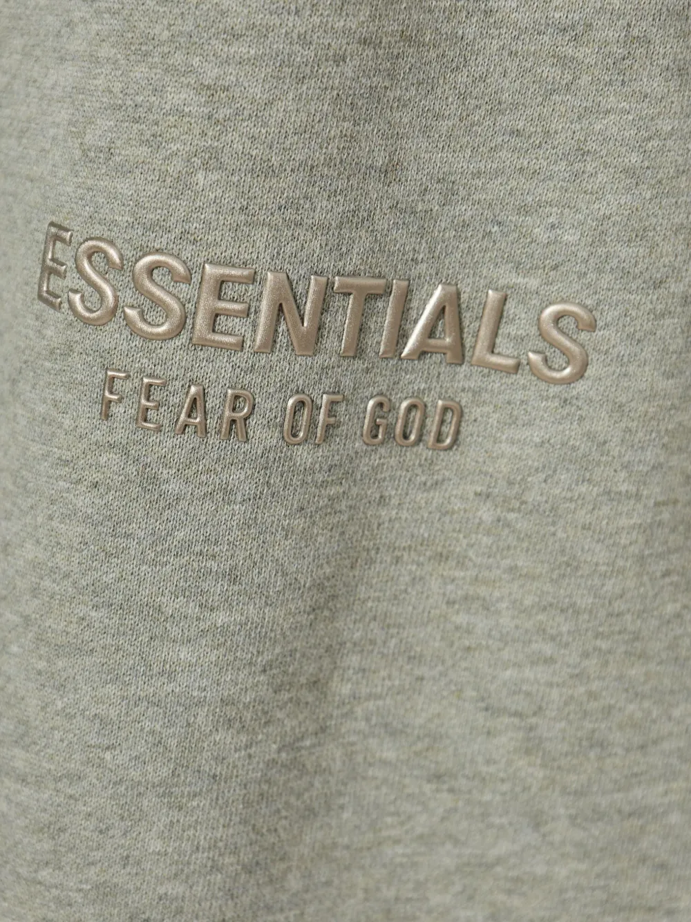 Essentials Drawstring-cuffed Sweatpants In Gray