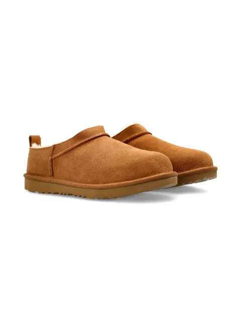 UGG Kids suede leather slip-on trainers