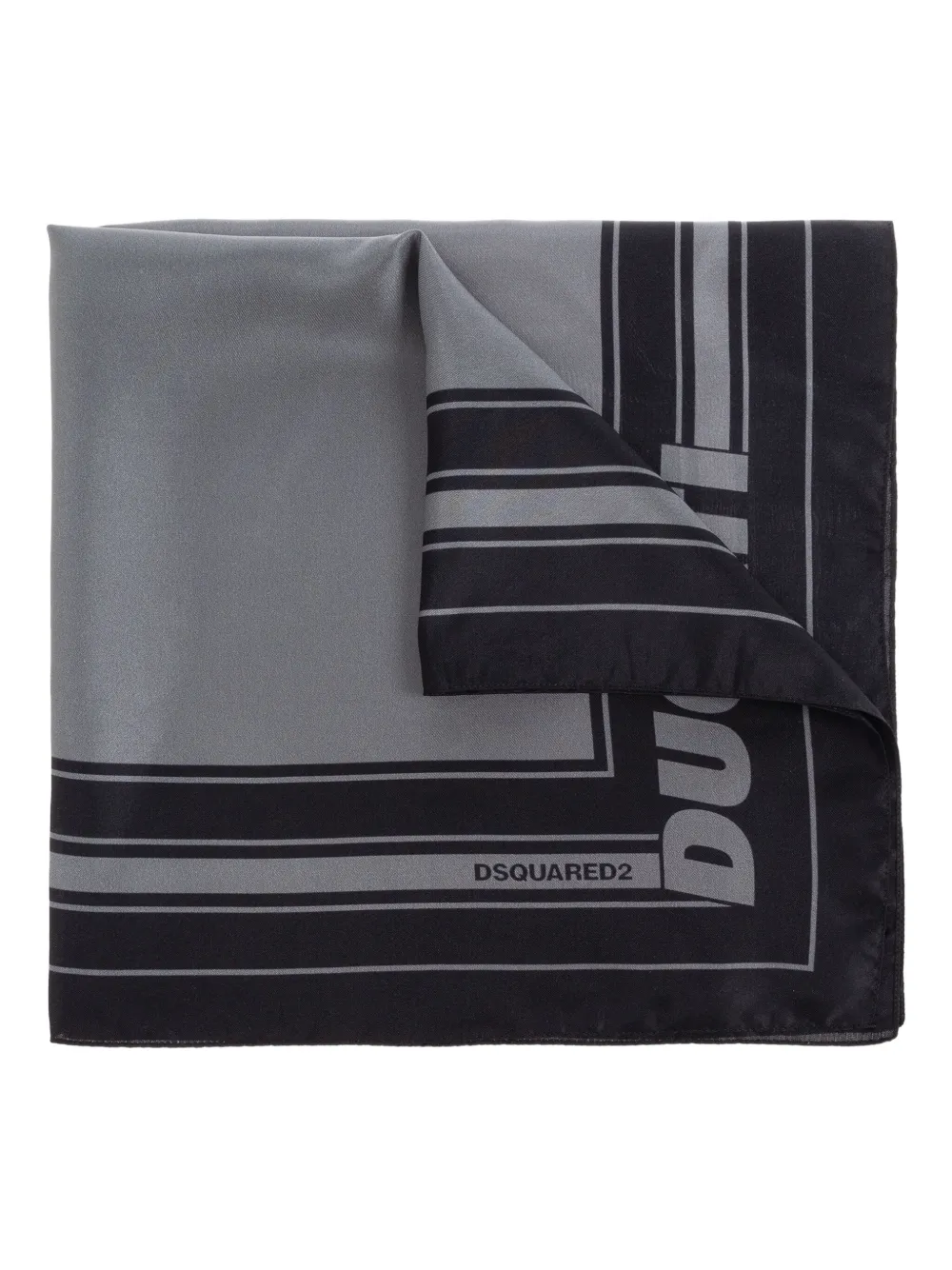 DSQUARED2 x Ducati Sciarpa con logo - Grigio