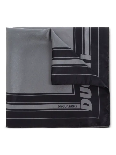 DSQUARED2 x Ducati logo scarf