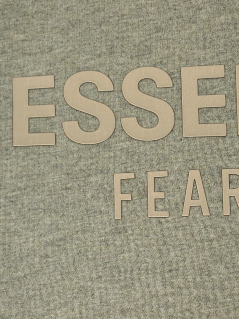 Essentials Kids Gray Classic Crewneck T-shirt In Gray