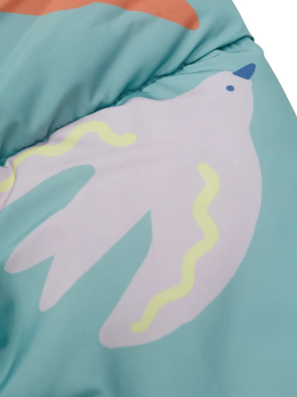 Stella Mccartney Bird-print Jacket In Multi