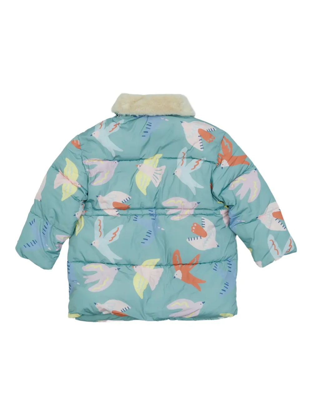 Stella Mccartney Bird-print Jacket In Multi