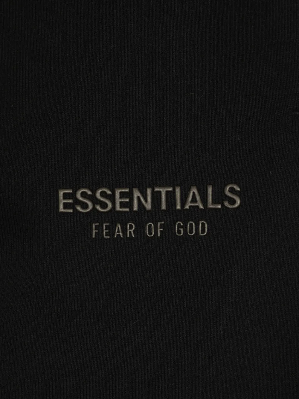 Essentials Logo-embroidered Sweatpants In Black