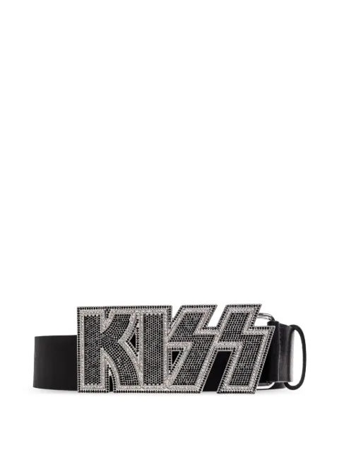 DSQUARED2 crystal-embellished belt
