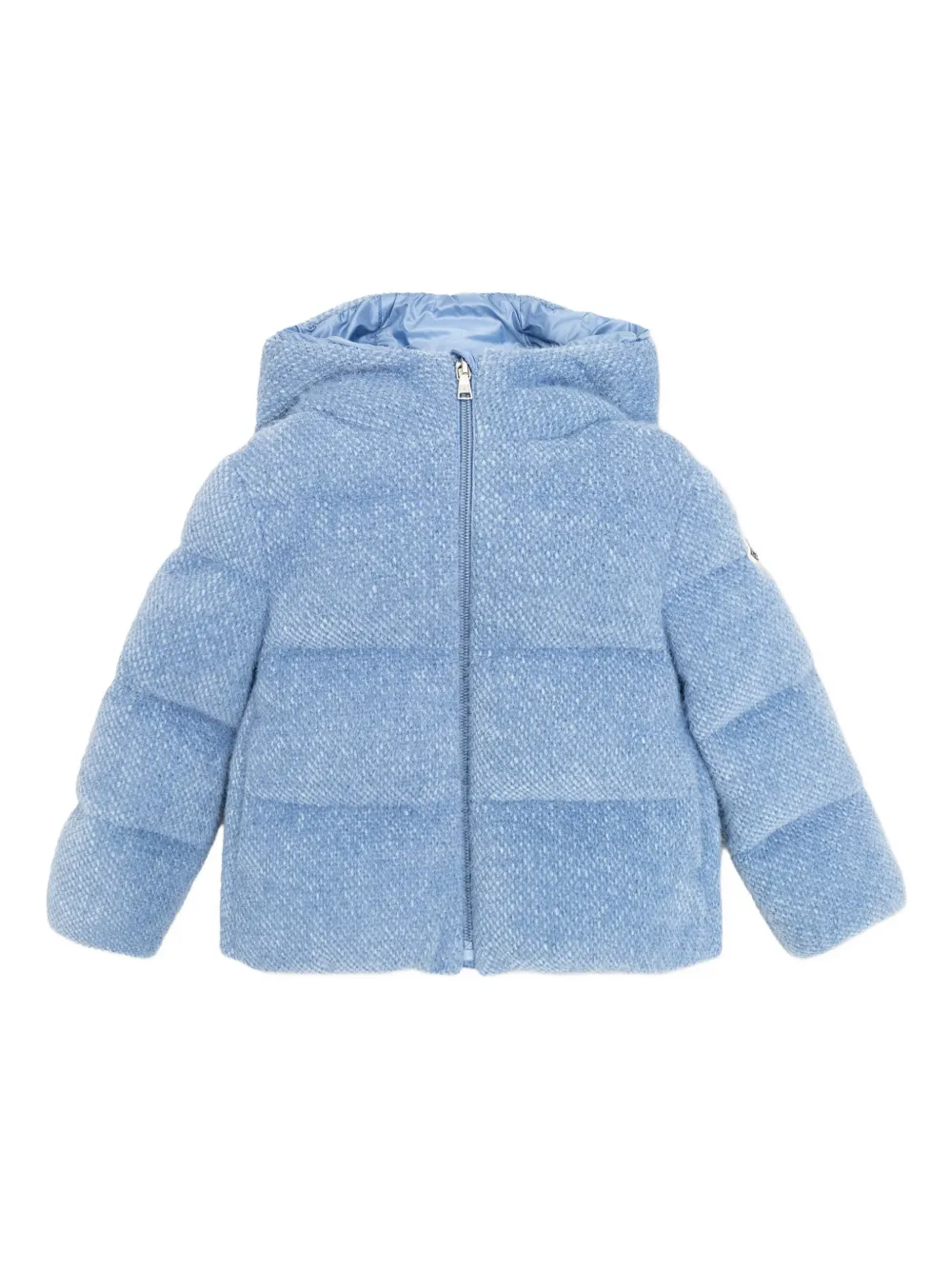 Moncler Enfant Piumino trapuntato con cappuccio | blu | Image 1