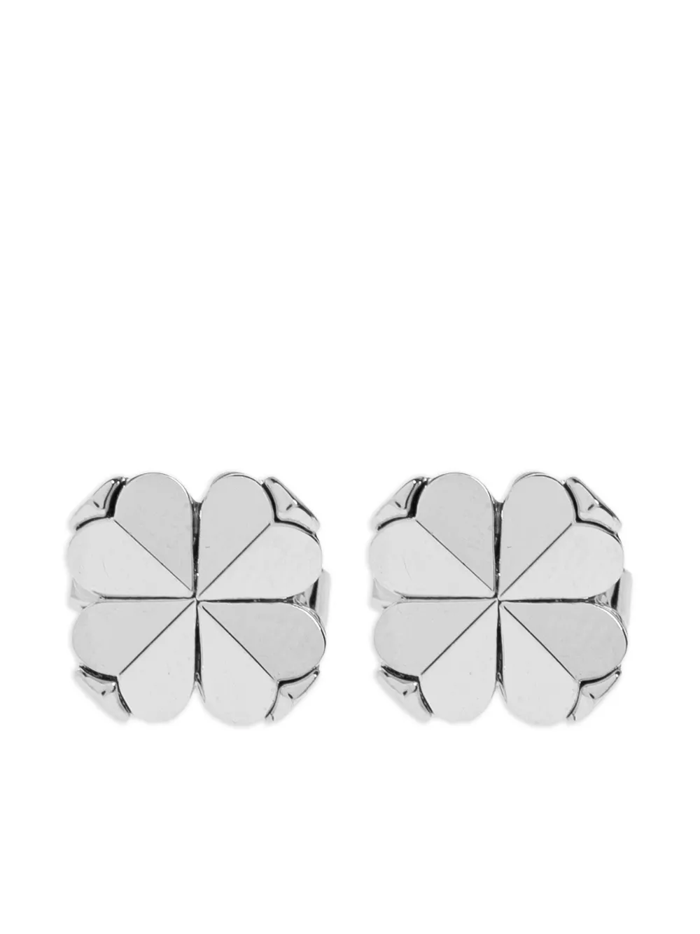 Kate Spade Spade Flower ピアス - シルバートーン Kate Spade Spade Flower ピアス - シルバートーン