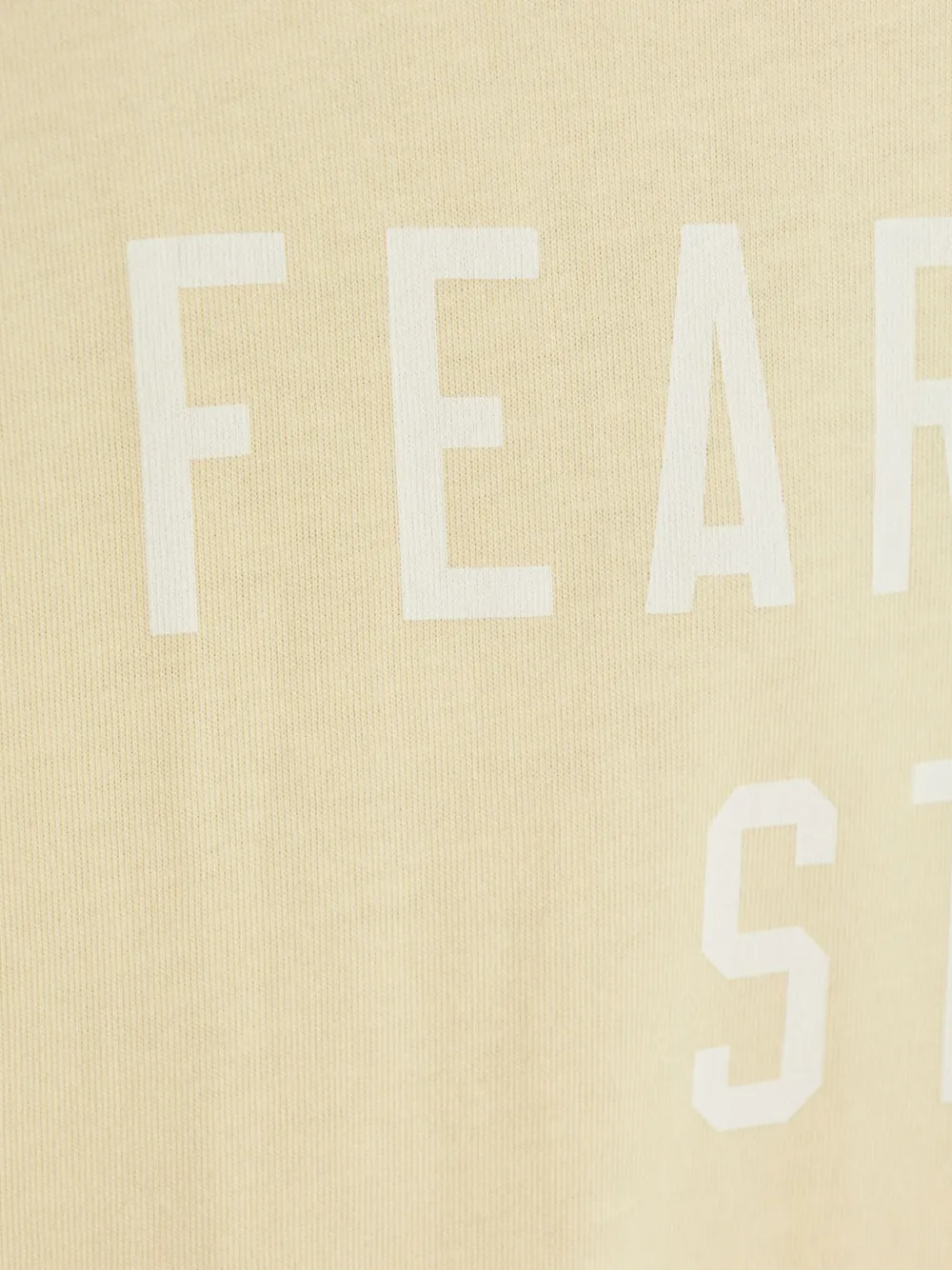 Essentials Cotton T-shirt In Yellow
