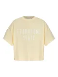 FEAR OF GOD ESSENTIALS cotton t-shirt - Yellow