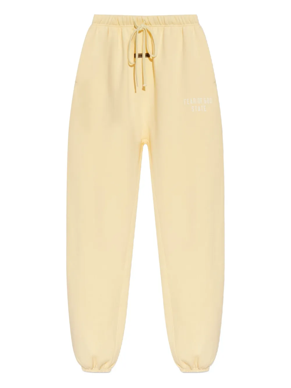 Essentials Drawstring Track Pants In Yellow