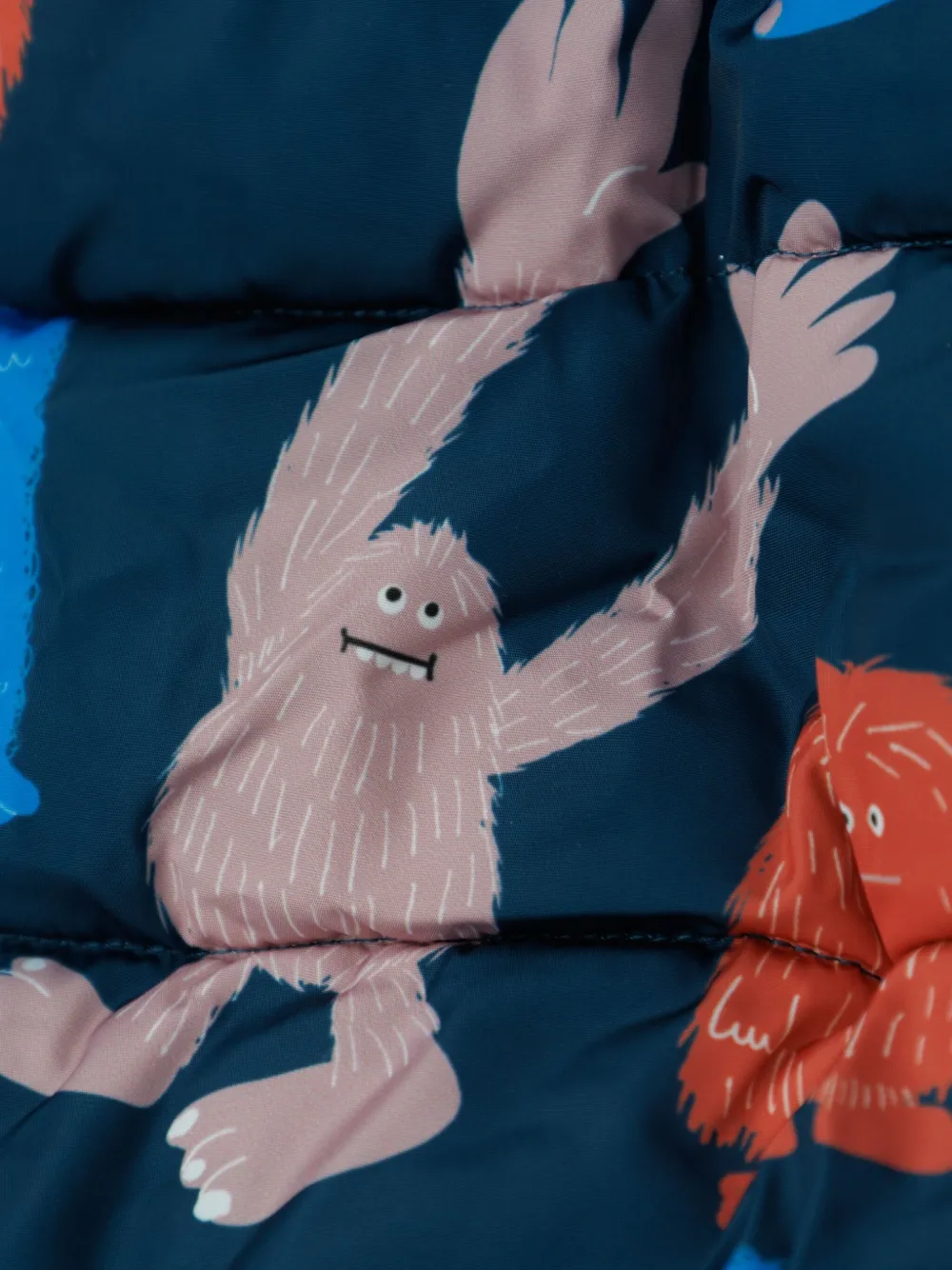 Stella McCartney Kids Jack met monsterprint Blauw