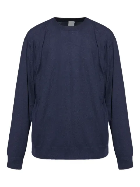 Eleventy round-neck long-sleeve sweater