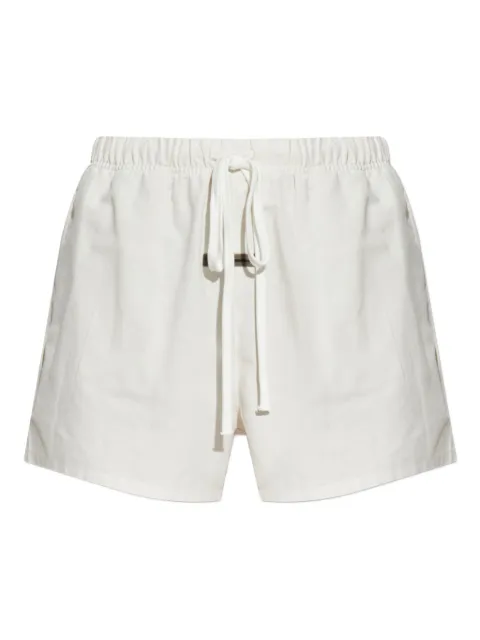 FEAR OF GOD ESSENTIALS logo标牌抽绳短裤