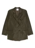 ASPESI double-breasted buttoned coat - Green