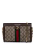Gucci Pre-Owned 2016-2025 Small GG Supreme Ophidia Chain crossbody bag - Brown