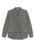 ASPESI double-breasted cotton blazer - Grey
