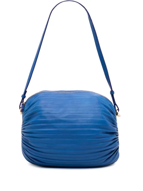 Loewe Pre-Owned 2021 Pleated Nappa Bracelet Pouch shoulder bag