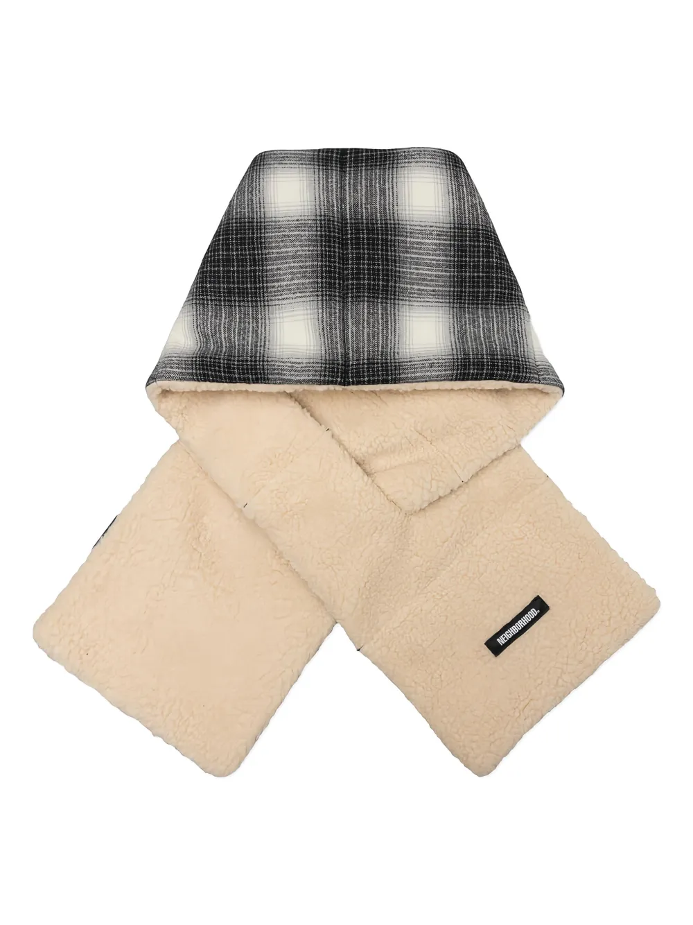 Neighborhood x Pendleton geruite muffler Zwart
