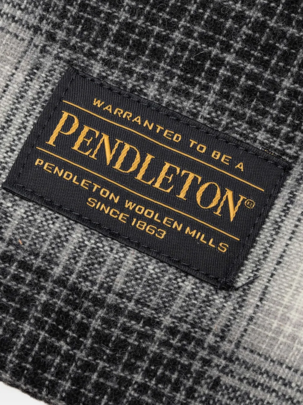 Neighborhood x Pendleton geruite muffler Zwart
