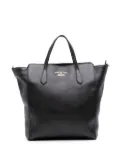 Gucci Pre-Owned 2016-2025 Leather Swing Convertible Tote satchel - Black