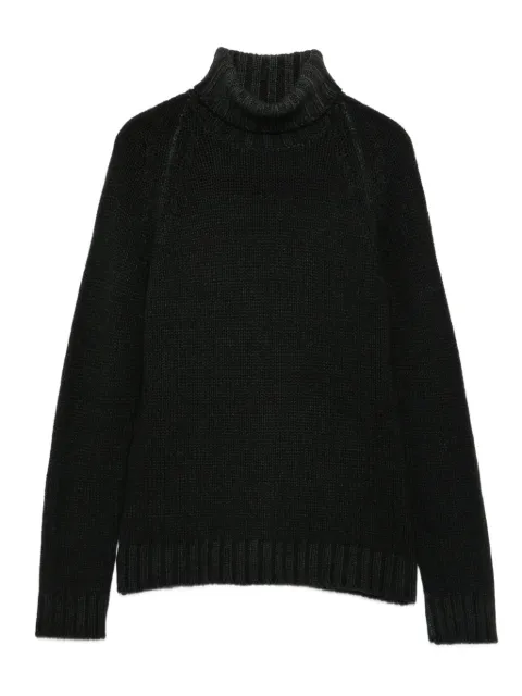 base turtleneck ribbed sweater